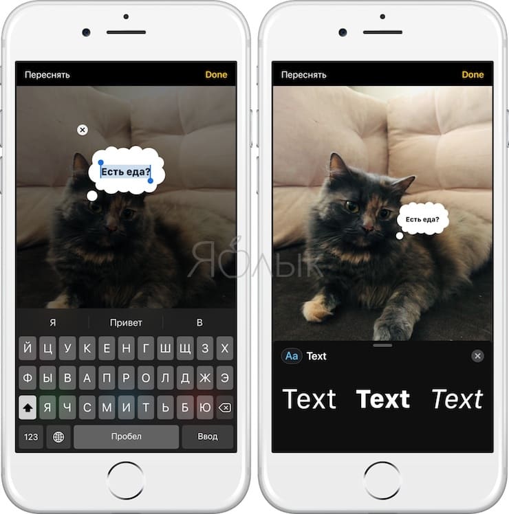 Как добавить текст, эффекты или стикеры на фото и видео в приложении Сообщения на iPhone и iPad