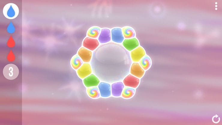 Tiny Bubbles game - amazing puzzle game for iPhone