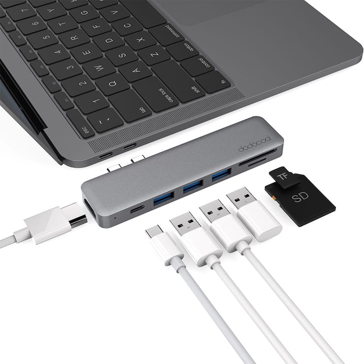 USB (USB Type-C) хаб для MacBook и iMac с AliExpress