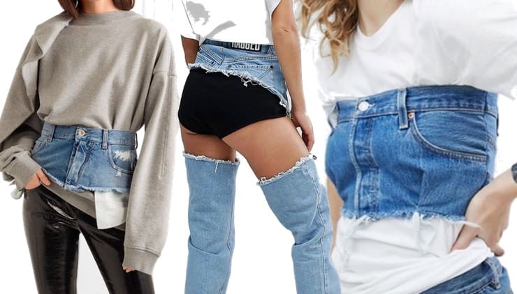 Des modèles de jeans terribles