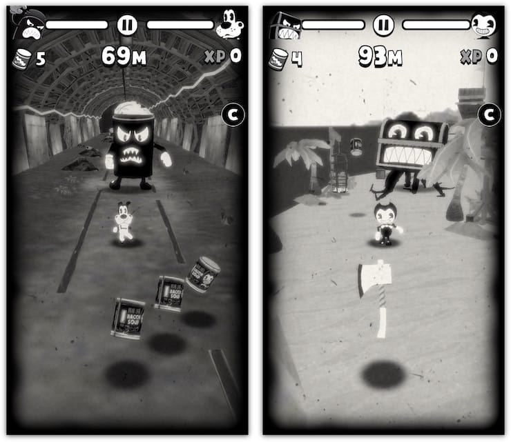 Игра Bendy in Nightmare Run для iPhone и iPad