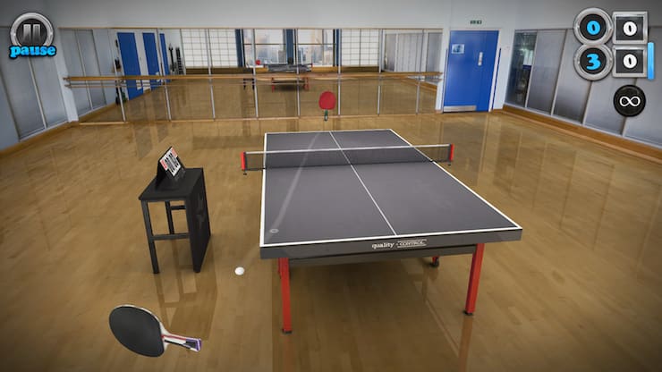 Table Tennis Touch – лучший симулятор настольного тенниса для iPhone и iPad