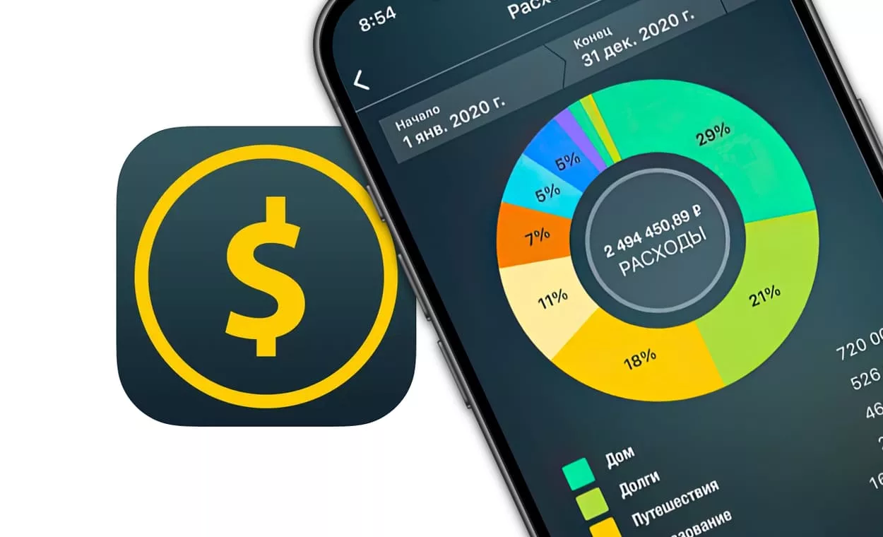 Money Pro – программа для учета финансов на iPhone, iPad, Mac, Android и Windows