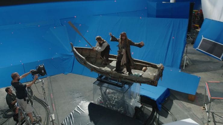 How special effects were created for the movie Pirates of the Caribbean