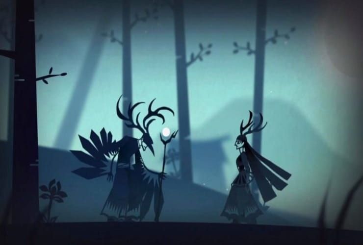 Игра Нишаньская шаманка для iPhone и iPad — очаровательная ритмическая  аркада по мотивам маньчжурских легенд