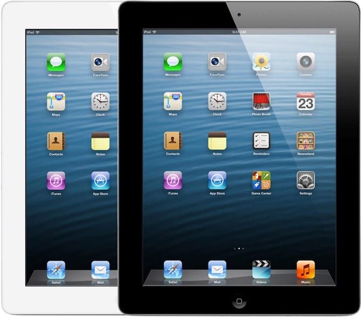 iPad 4 (конец 2012 года)