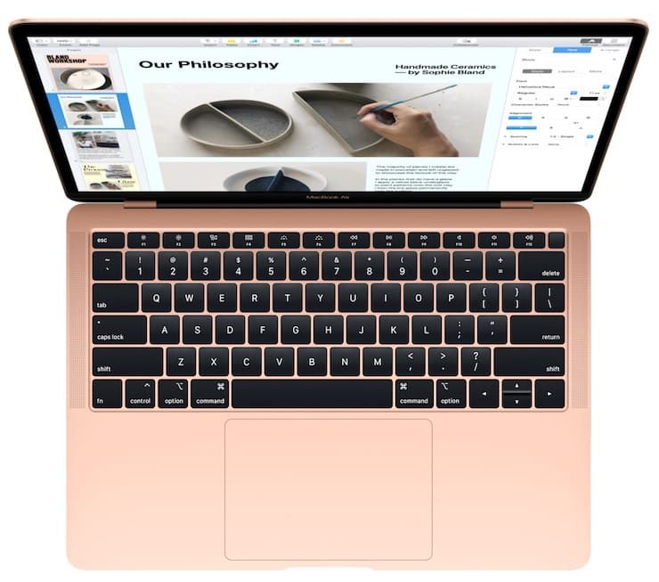 Клавиатура MacBook Air 2018