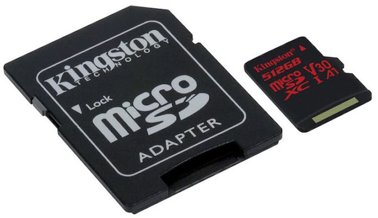 microSD and SD card adapter