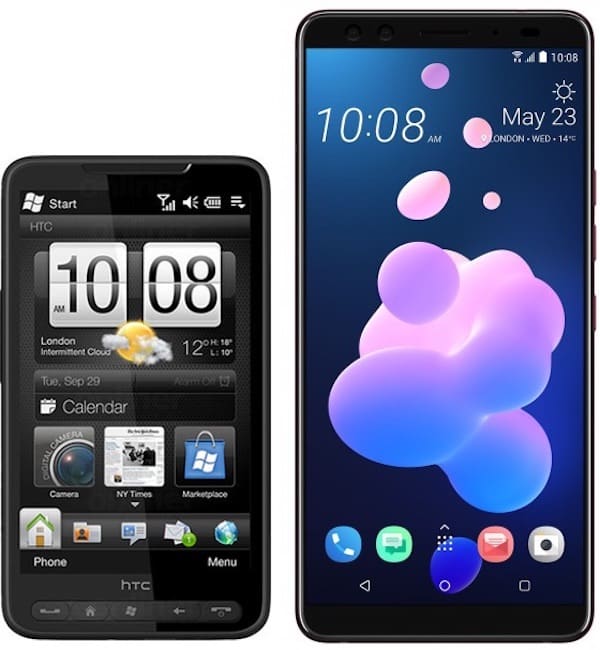 HTC (HD2 и U12)