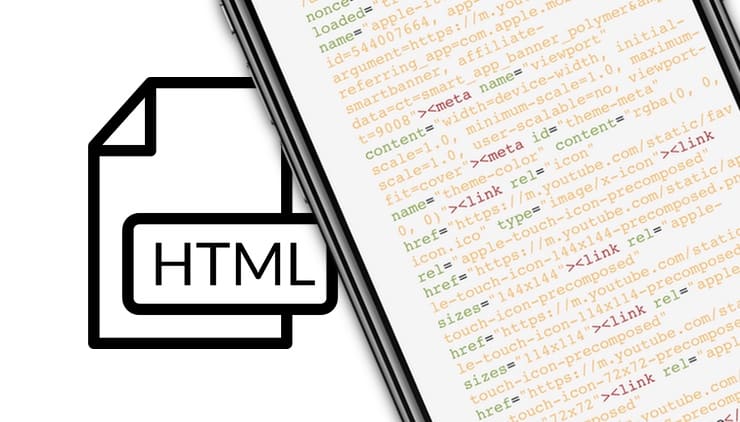 Как посмотреть исходный код интернет-страницы (HTML) на iPhone или iPad