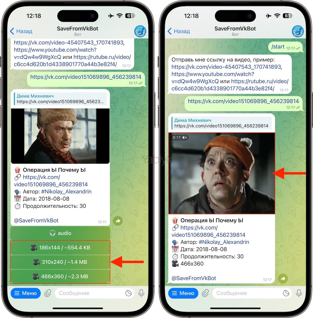 Как скачать видео из «Вконтакте» при помощи бота в Телеграм