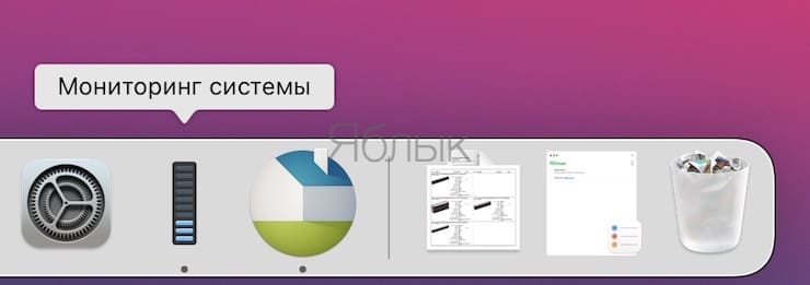 Mac processor loading in the Dock: how to?