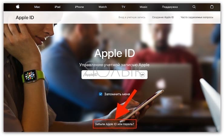 apple id recovery password forgot yablyk