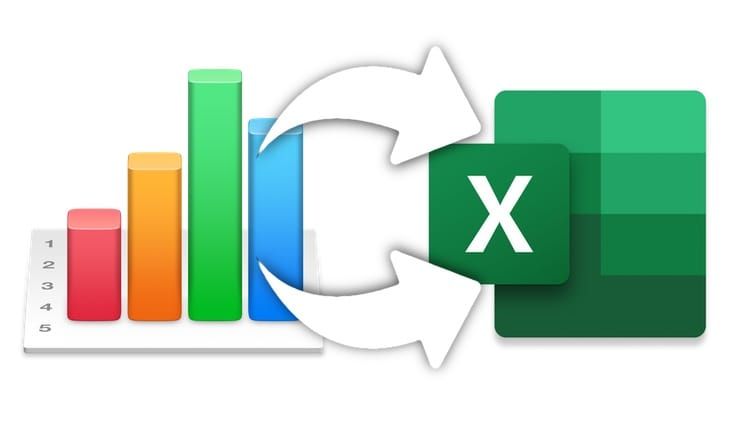 Как конвертировать файл Numbers в формат Excel на Mac