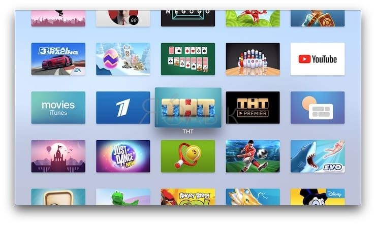 Как удалить приложения на Apple TV