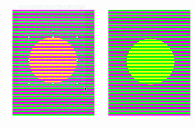 Оптическая иллюзия: все шары на этом рисунке одного цвета