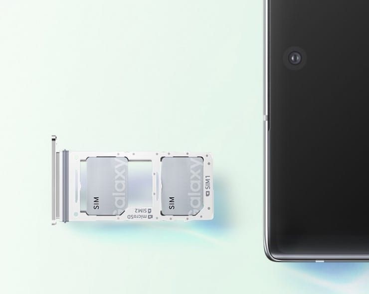 Поддержка карт памяти microSD в Samsung Galaxy Note 10 и Galaxy Note 10+