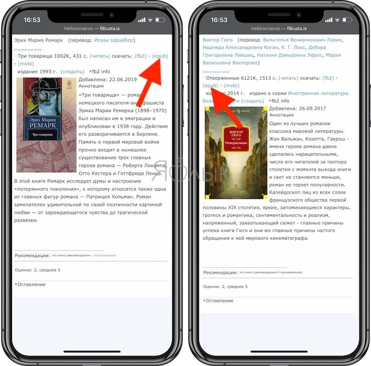 Как закачать книги на iPhone или iPad бесплатно