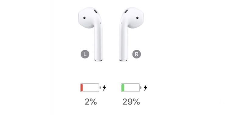 Charging AirPods