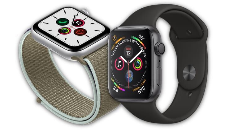 qual a diferença entre o apple watch 4 e 5