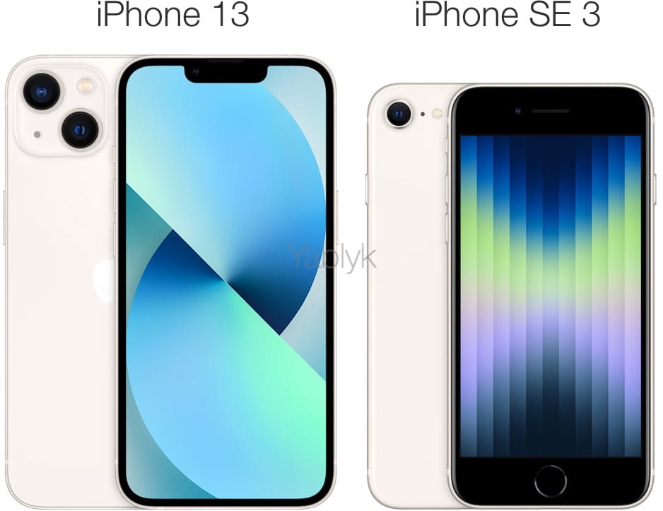 Сравнение iPhone 13 и iPhone SE 3