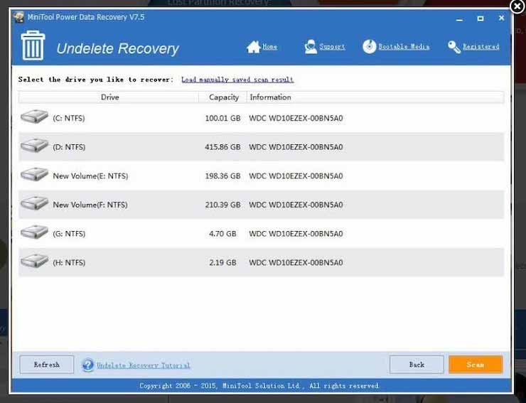 MiniTool Power Data Recovery