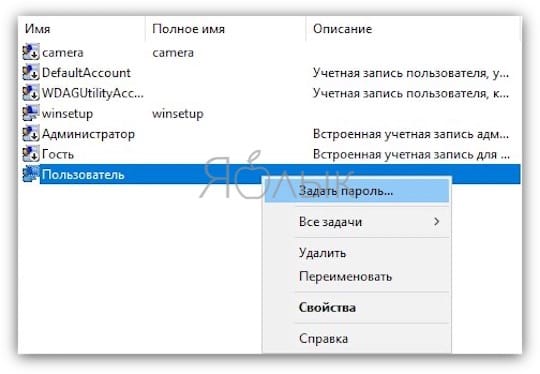 Как отключить пароль на вход в Windows 10