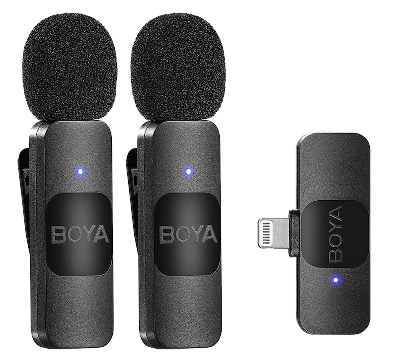 Беспроводной микрофон Boya для iPhone