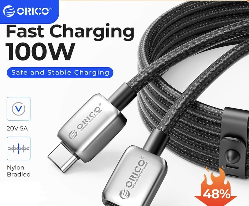 Невероятно крепкие кабели USB-C на USB-C от бренда ORICO