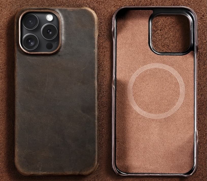 Кожаный чехол для iPhone