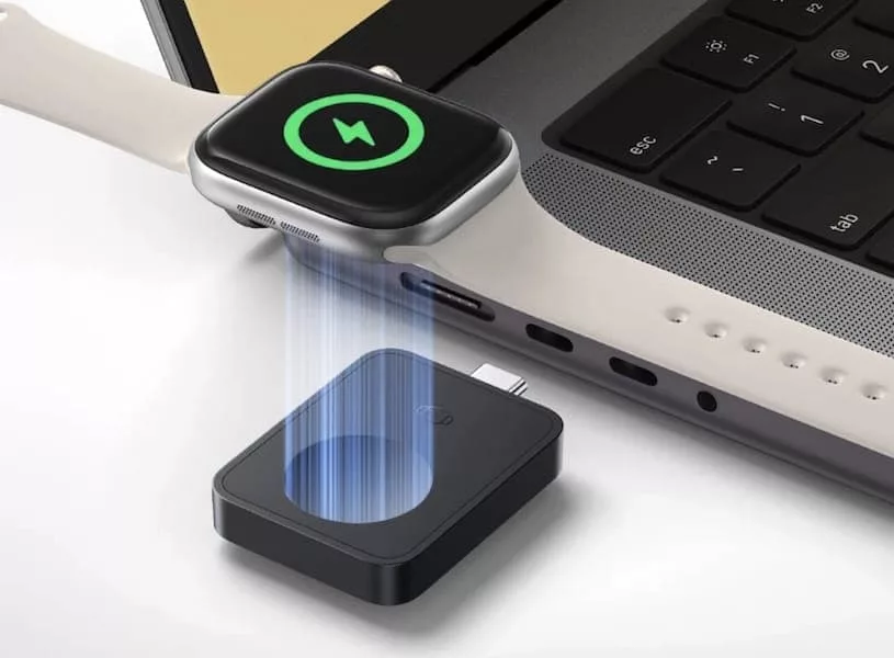 Компактная зарядка для Apple Watch