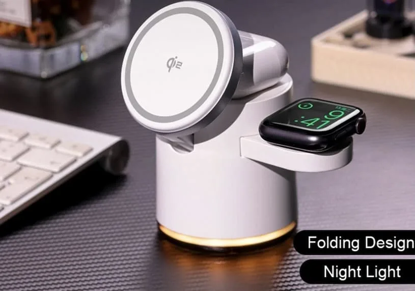 Станция беспроводной зарядки 3-в-1