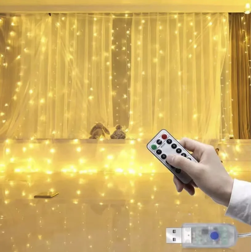 Гирлянда-занавеска