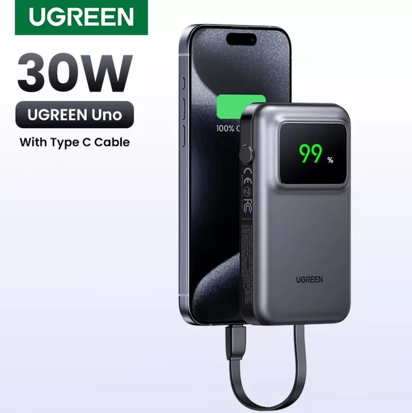 Новый паэурбанк от Ugreen на 10 тысяч мАч