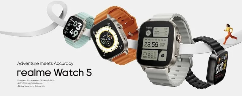 Стильные умные часы Realme Watch S2