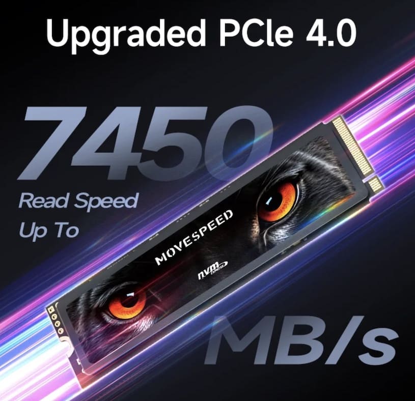 SSD накопитель MOVESPEED 1TB