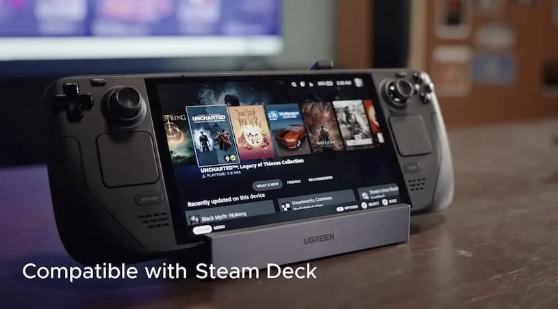 Док-станция для игровых приставок от Ugreen