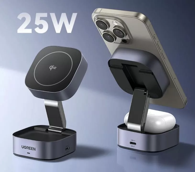 Беспроводная зарядка для iPhone от Ugreen