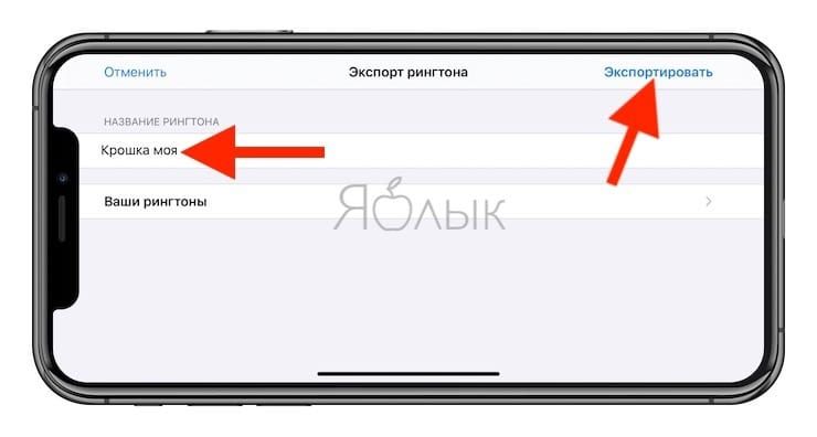 How to set ringtone on iPhone without a computer