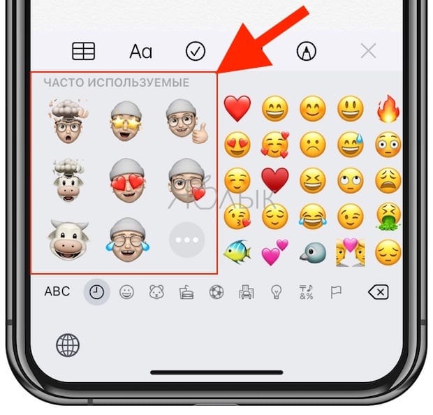 Как использовать стикеры на айфоне. Смайлики на клавиатуре. Смайлики на клавиатуре айфона. Клавиатура эмодзи айфон. Смайлики на клавиатуре телефона.