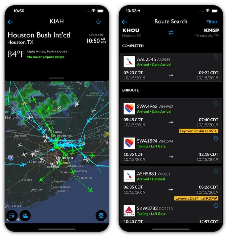 FlightAware Flight Tracker