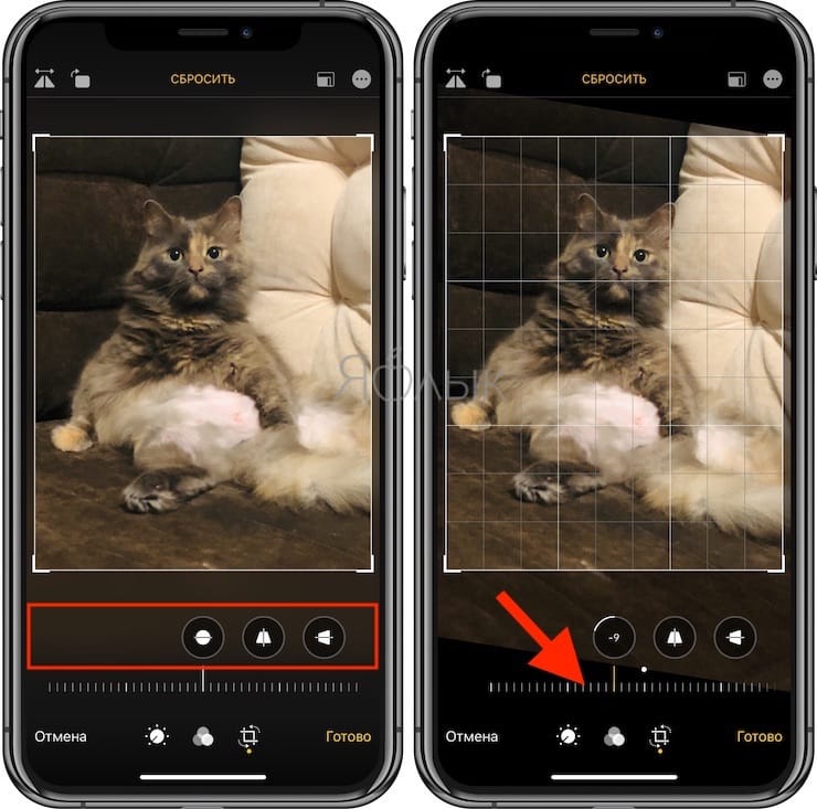Как повернуть фото на Айфоне или Айпаде