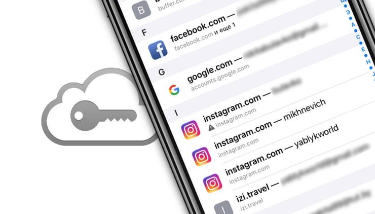 Как просмотреть логины и пароли, сохраненные в Связке ключей на iPhone, iPad и Mac