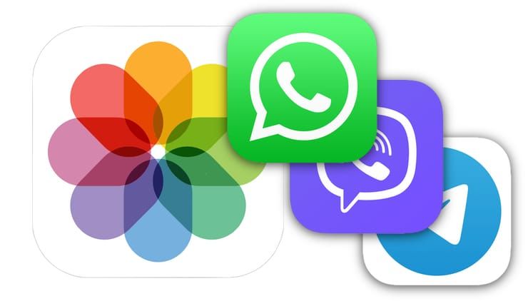 how to disable autosave photos and videos in viber whatsapp and telegram on iphone 1