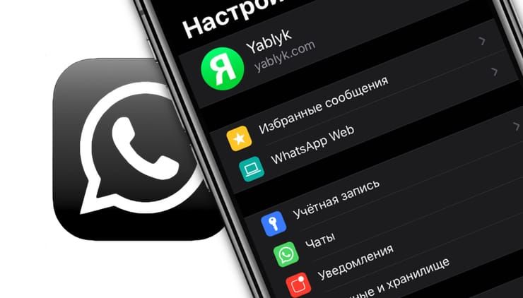 Как включить Темную тему (Dark Mode) в WhatsApp на iPhone