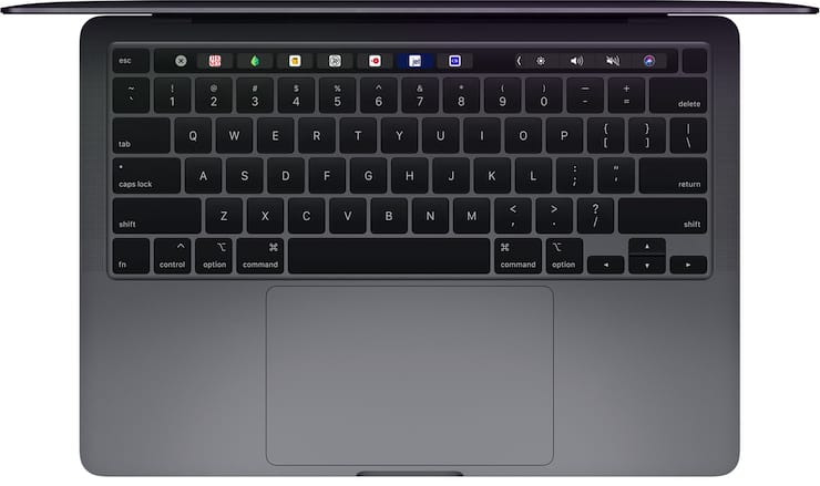Клавиатура и трекпад MacBook Pro 13 2020
