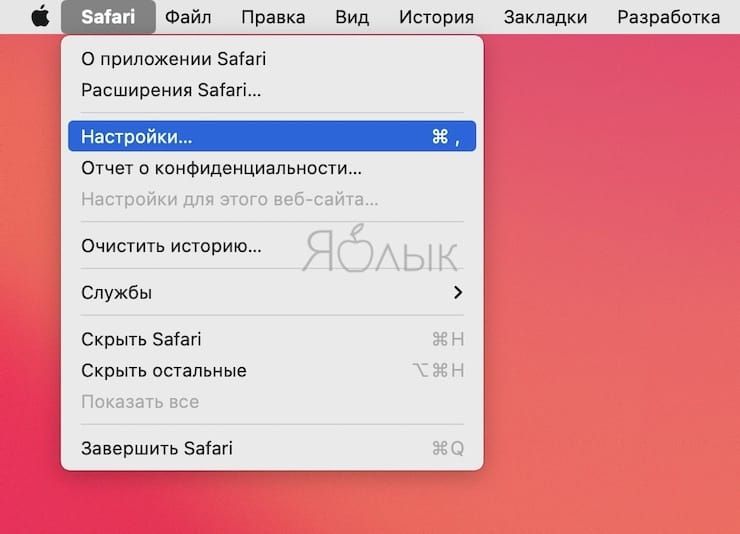 Как всегда запускать Safari с новым окном частного доступа?