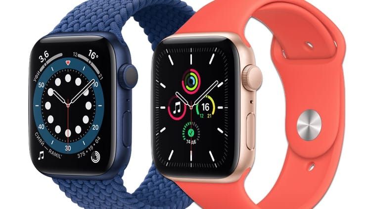 Apple Watch Series 6 Apple Watch SE Apple