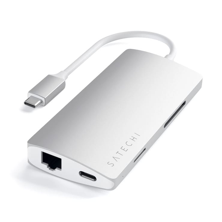 Satechi Multi-Port Adapter 4K with Ethernet V2: мастхэв USB-C хаб для каждого MacBook