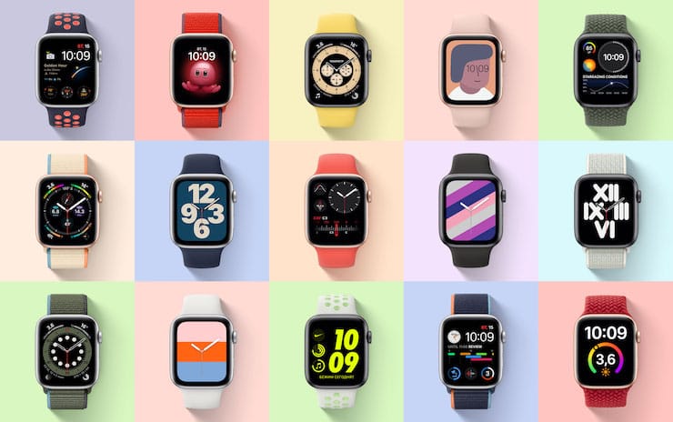 Циферблаты для Apple Watch